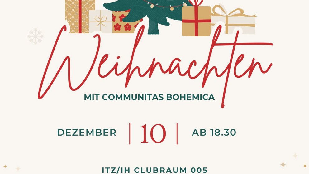 Einladung zur Communitas-Bohemica-Weihnachtsfeier am 10.12. um 18.30 Uhr