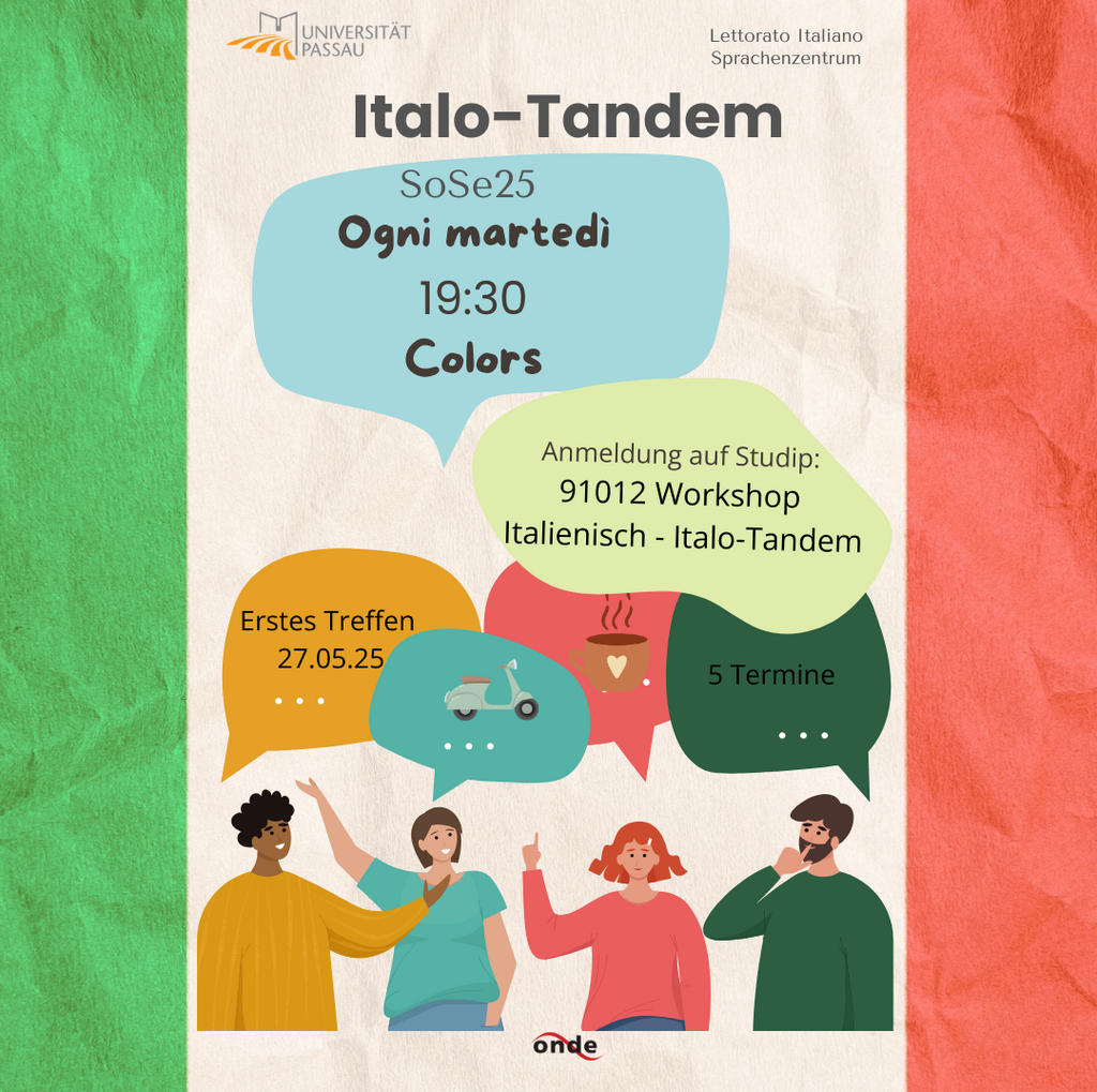 Italo-Tandem, erster Termin 27.05.2025