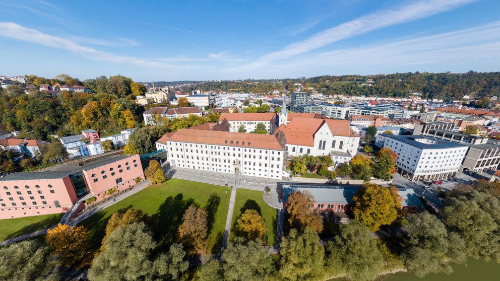 Nikolakloster Luftaufnahme
