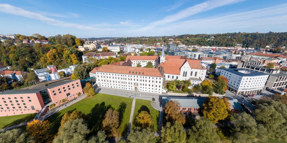 Nikolakloster Luftaufnahme
