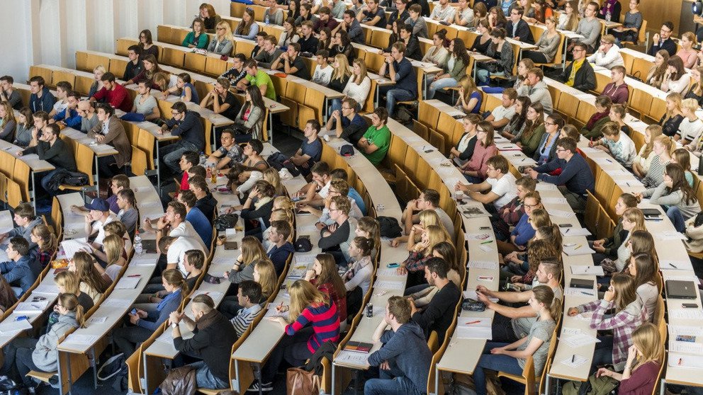 Voller Hörsaal