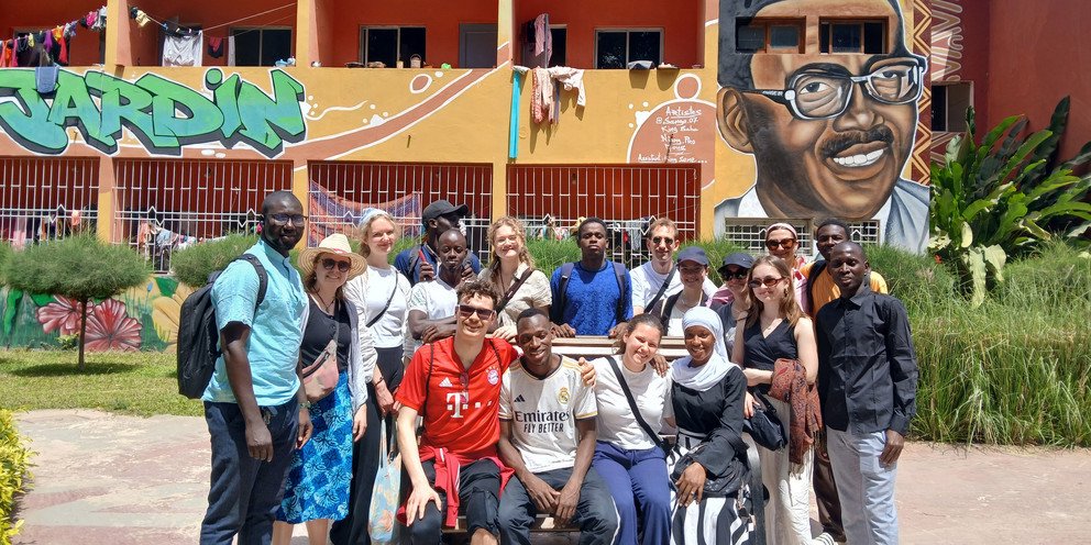 Gruppenbild der Senegal-Exkursion