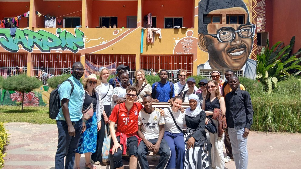 Gruppenbild der Senegal-Exkursion